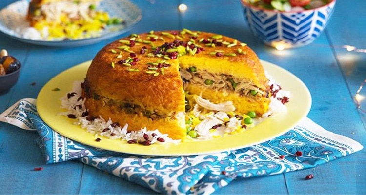 طرز تهیه ته چین قیسی