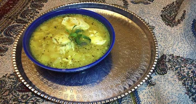 طرز تهیه اشکنه سیب زمینی