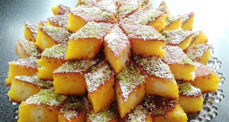 طرز تهیه کیک شربتی