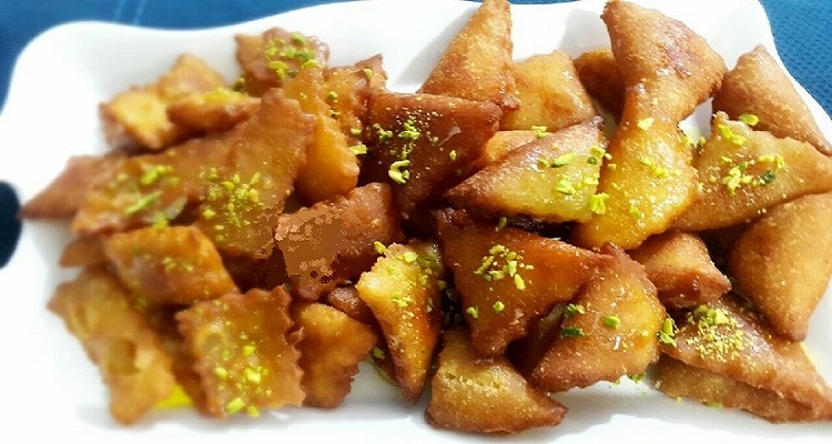 طرز تهیه شیرینی سمبوسه