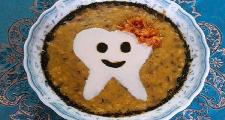 طرز تهیه آش دندونی تبریز