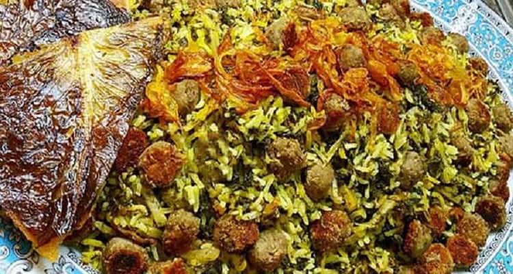 طرز تهیه کلم پلوی شیرازی