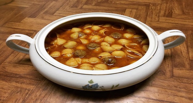 طرز تهیه آش گوشواره