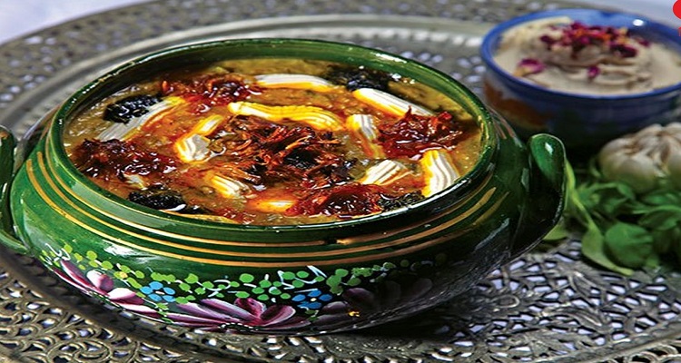 طرز تهیه آش خشکبار