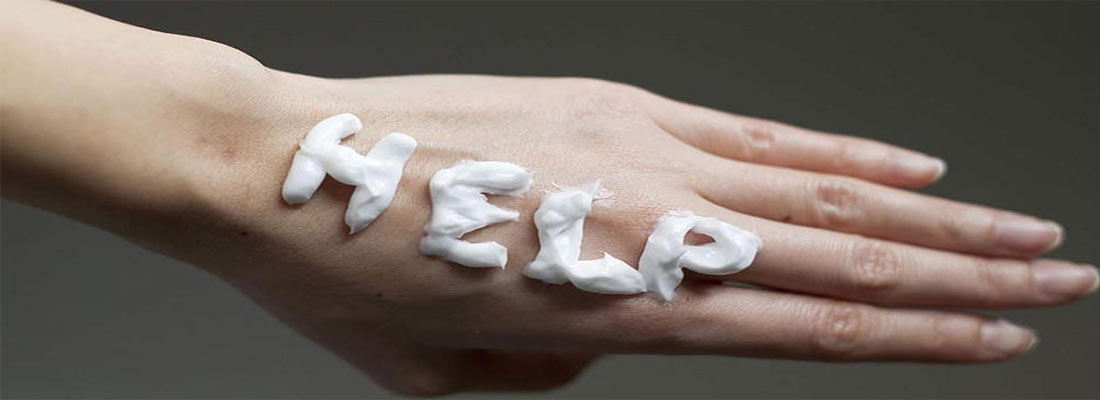 خشکی دست در اثر استفاده از مواد ضدعفونی کننده
