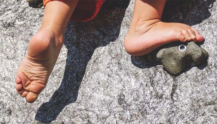 صافی کف پای کودکان