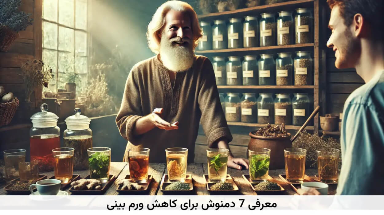 7 دمنوش برای کاهش ورم بینی + طرز تهیه و مصرف آنها