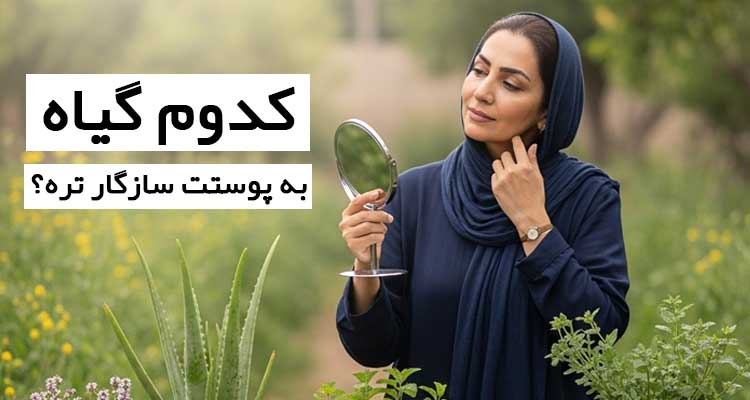 روشهای تشخیص نوع پوست و انتخاب گیاهان مناسب